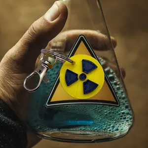 Radioactive Keychain