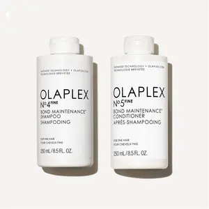 OLAPLEX Double Volume Fine Hair Set - Weightless, Clinically Proven Fine Hair Shampoo & Conditioner to Volumize, Strengthen & Hydrate