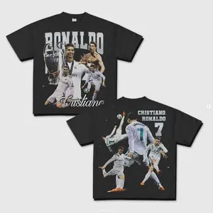Retro Vintage Cristiano Ronaldo MR Champion League Tee , The Siuuu CR7 RM Shirt , Soccer Lover , Gift For Fans