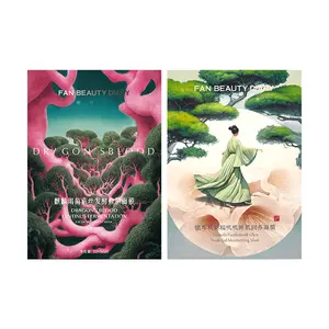 Fan Beauty Silver Ear Okra Moisturizing Mask, 5 Sheets + Qilin Mushroom Fermented Repair Mask 5 Sheets【Value Pack】