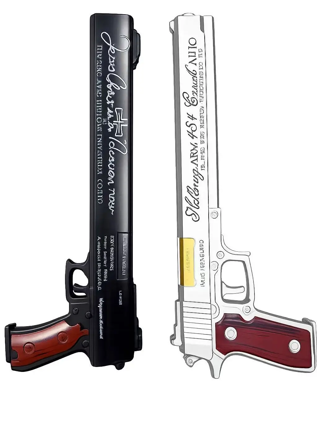 Kinstore 16" Hellsing Alucard Casull Jackal PU Foam Toy Gun PU Foam Prop Replica Cosplay Costume