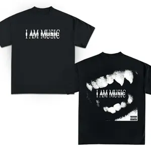 I AM MUSIC album T-shirt, Pl4yb0yy Carti Album Hoodie, Opium Merch 2sided Streetwear, Unisex Graphic Tee For Men Women