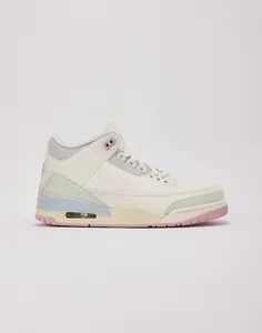 Mens Jordan Air Jordan 3 Retro 'Sail and Jade Aura’