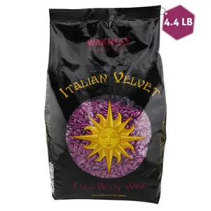 Waxness Italian Velvet Full Body Hard Wax Beads 4.4 Lb / 2 Kg - For Hair Removal - Hypoallergenic