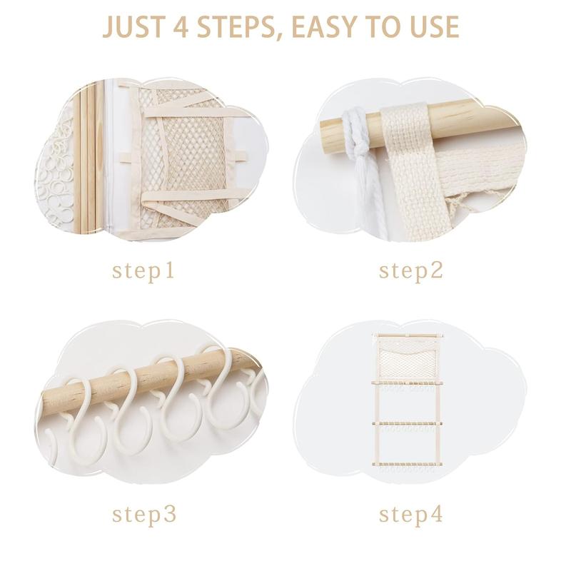 kangaroo Headband Holder Hair Bows Organizer for Girls Bow Holder Hair Accessories Wall Hanging Organizer for Girl Nursery Room Decor