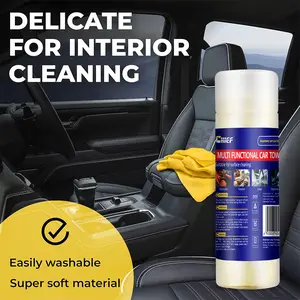 Premium Shammy Cloth for Car Drying Super Absorbent Chamois Towel for Car - Reusable & Scratch-Free Shammy Towel for Car