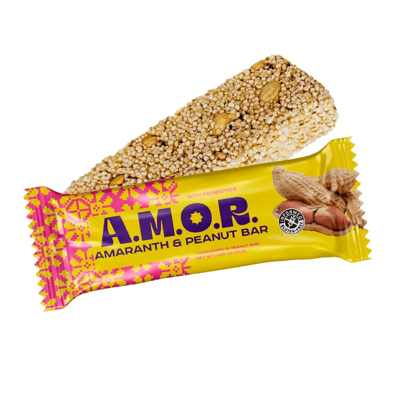 Amaranth Peanut Bars
