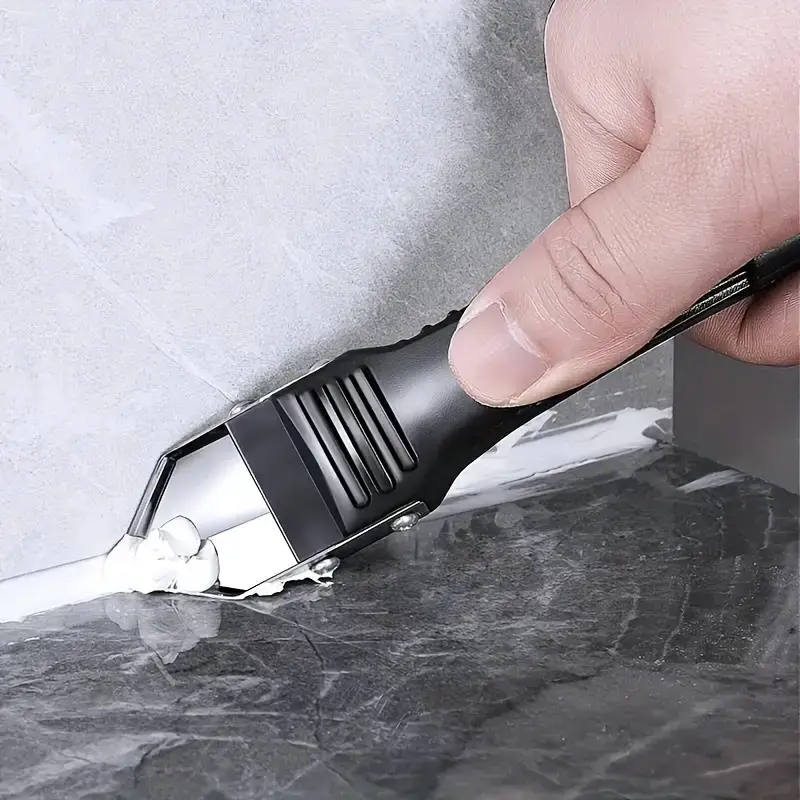 5-In-1 Caulk Remover Tool Kit, Includes Caulk Removal Tools, Sealant Scraper, Glue Corner Knife, Ideal for Kitchen & Bathroom Renovation, Hand Tools