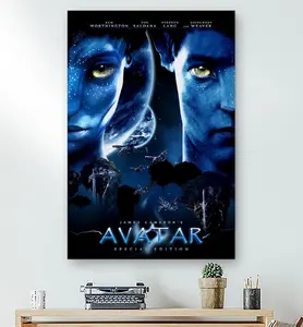 High Definition Avatar 3 Movie Art: Rolled Canvas Poster for Living Room & Bedroom.