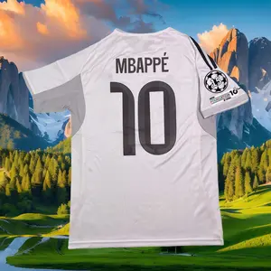 25/26 home number 10 mbappe short sleeve jersey