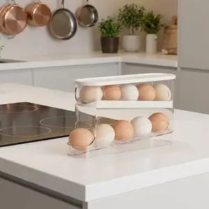 Crystal Clear Stackable Storage Bins for Home Organization - Instant Visibility & Long-Term Use - Perfect for Efficient Living Spaces space-saving organizer house