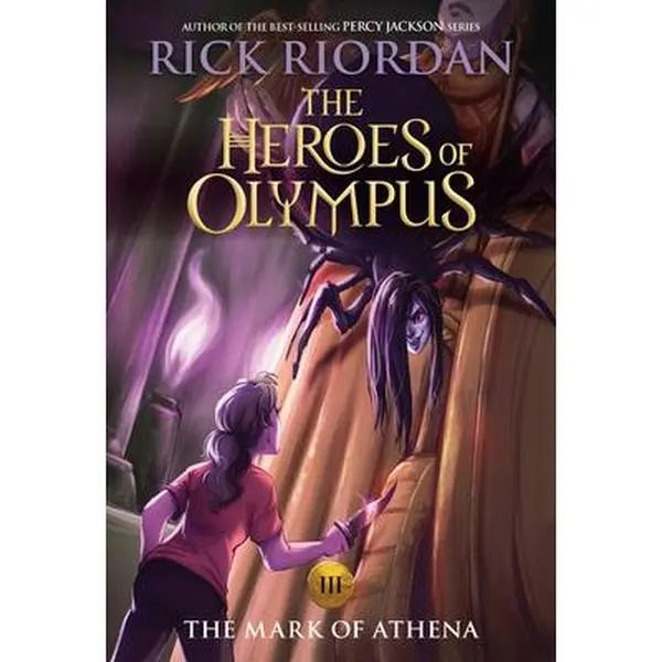 The Heroes of Olympus Book 3: Mark of Athena - New Cover, Rick Riordan, Greek Mythology Adventure Demigods Paperback Children's Literature & Art Book