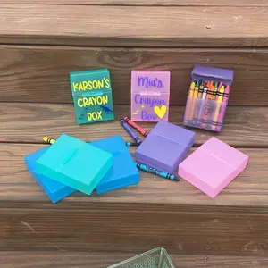 Personalized crayon boxes