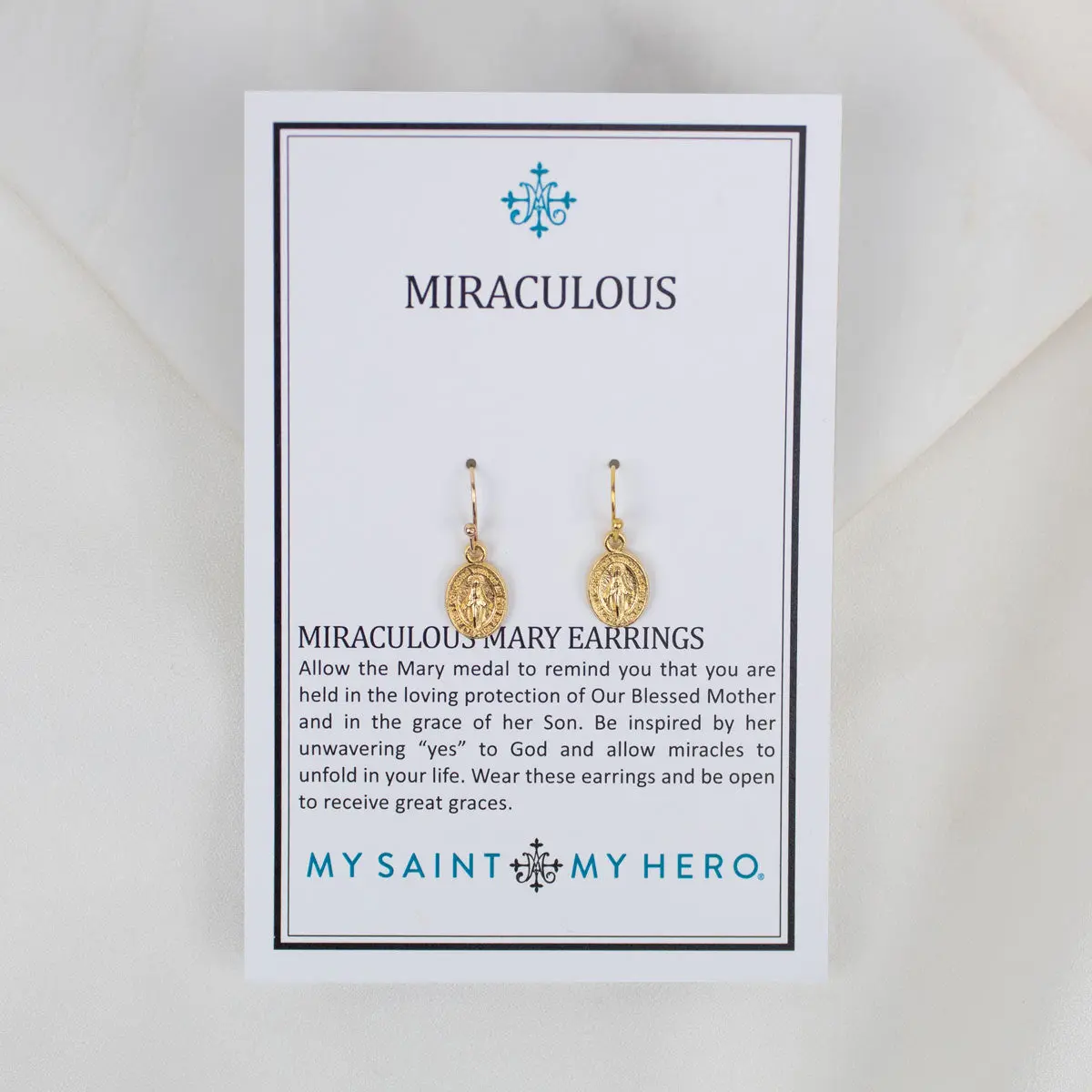 Miraculous Medal Earrings