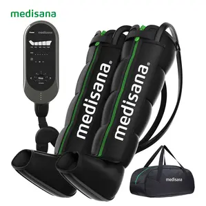 Medisana Leg Compression Massager 【2 Year Warranty】 for Circulation, Compression Boots with 6 Modes & 7 Intensities, Rechargeable Full Leg Massager for Athletes, Muscle Recovery & Pain Relief, Holiday Gifts