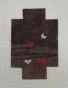 Chocolate Box with Tiny Hearts