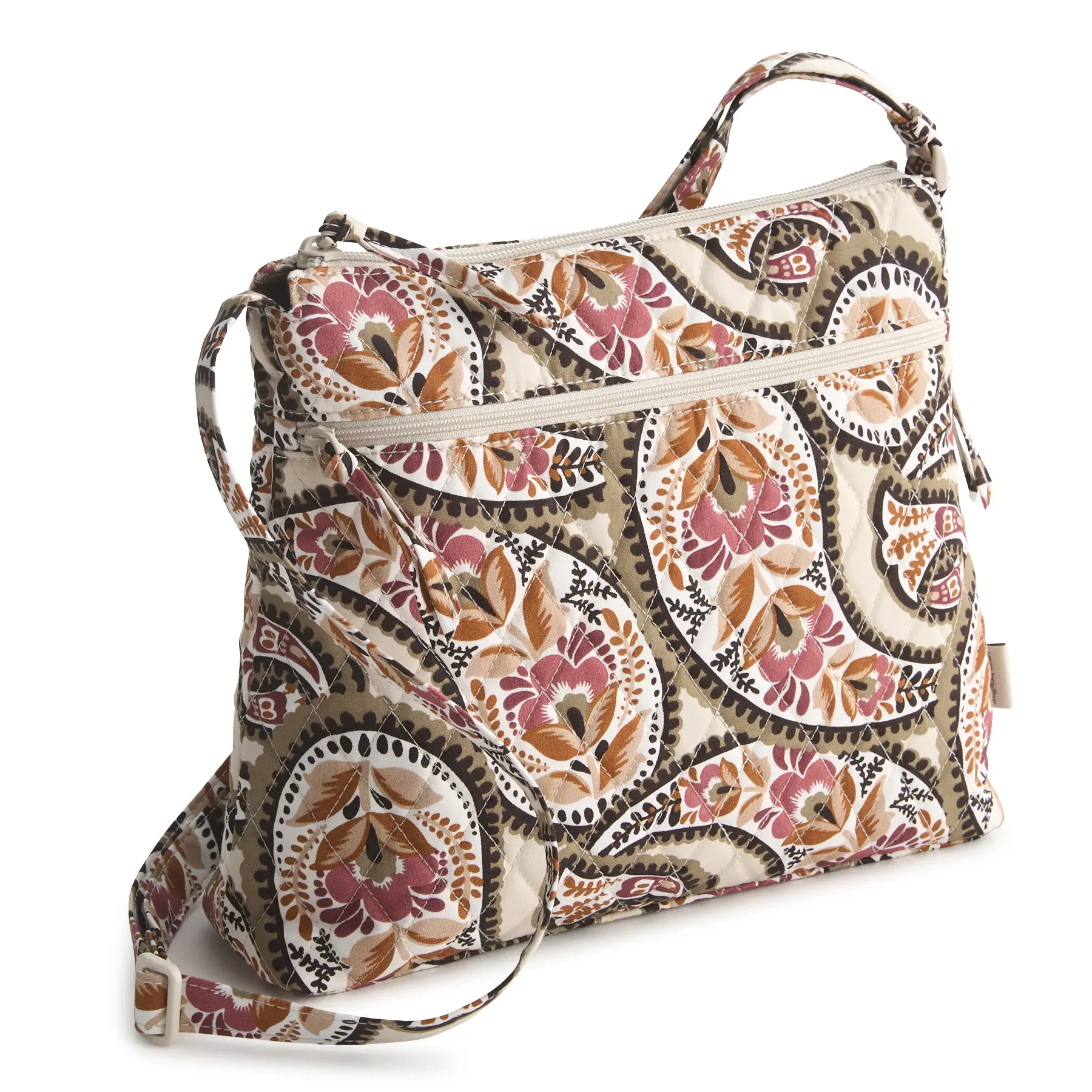 Vera Bradley Women's Premium Cotton Original Zip Hipster