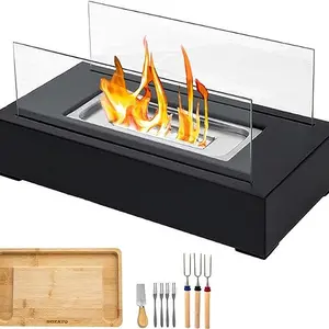 ROZATO Tabletop Fire Fit with S’more’s Kit