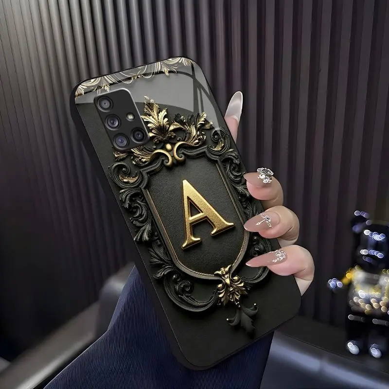 Suitable for [Galaxy A71 5g] high-end  phone case,Drop-resistant and fingerprint-proof; major promotion underway—choose from any of the 26 letters！YM99