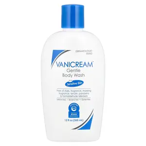 Vanicream Gentle Body Wash For Sensitive Skin, Fragrance Free, 12 fl oz (355 ml) Vanicream Gentle Body Wash For Sensitive Skin, Fragrance Free, 12 fl oz (355 ml)