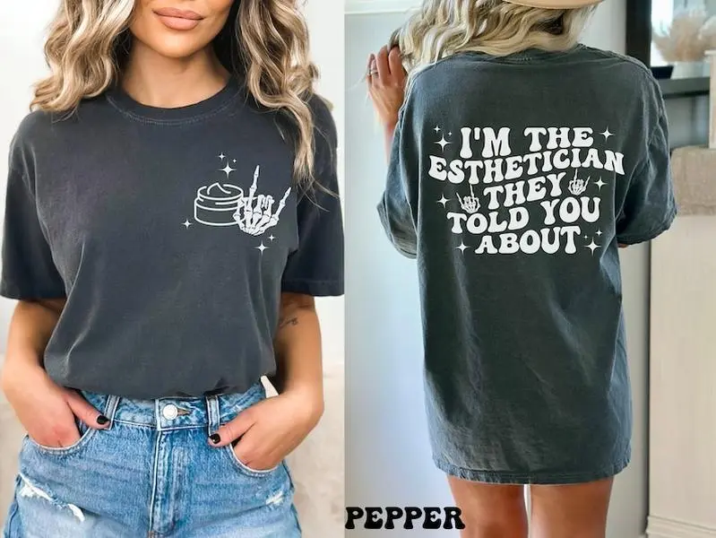 Retro Esthetician Shirt, Skin Therapist Shirt, Skinfluencer, Skin Babe Shirt, Skin Boss Shirt, Skin Whisperer Comfort Color
