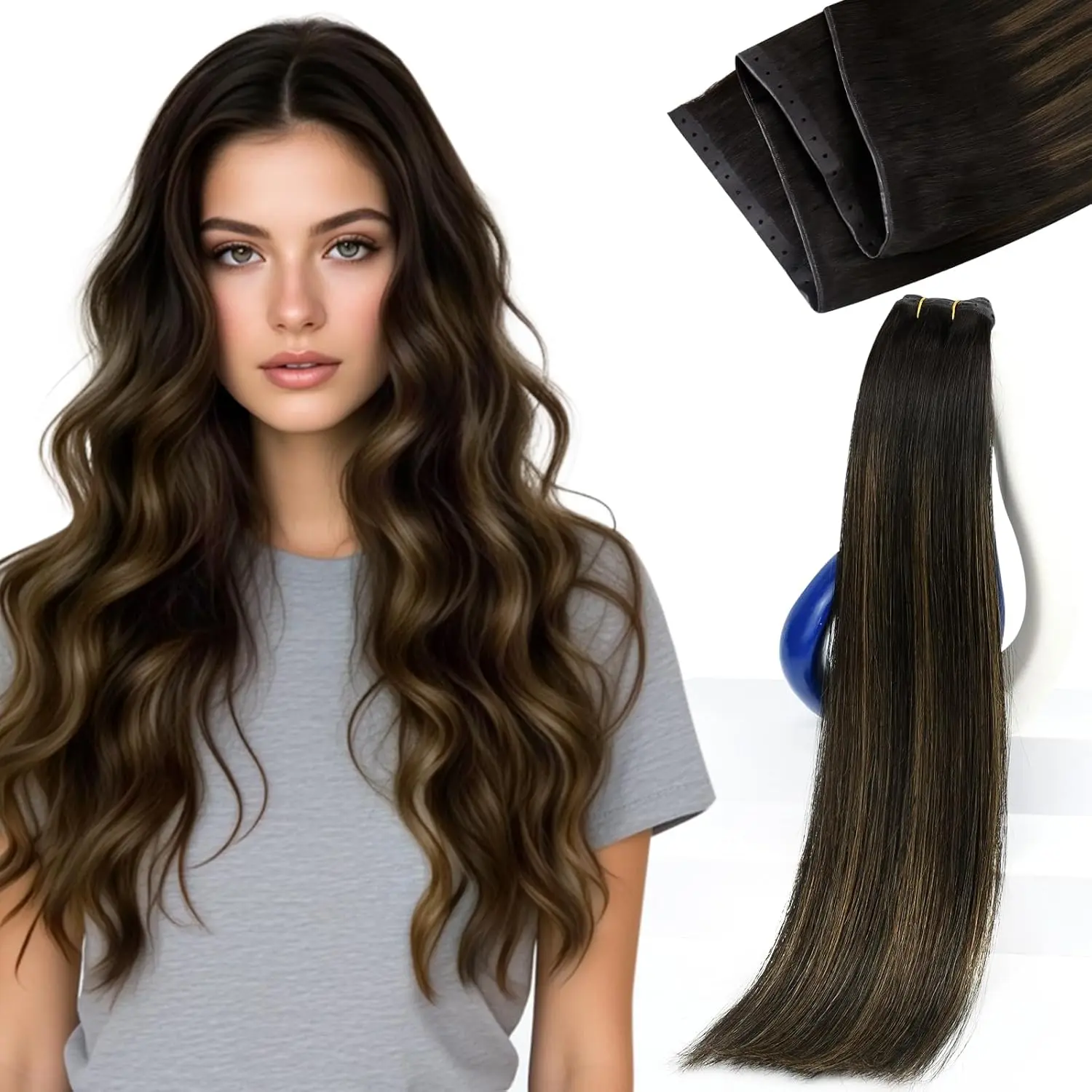 #2/6/2-Darkest Brown Balayage