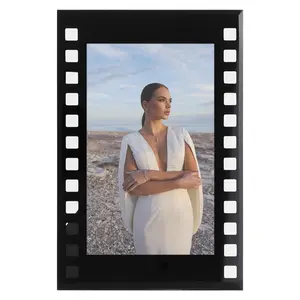 REGALWOVEN Glass Picture Frame for Photo and Prints, Horizontal and Vertical Photo Frames for Tabletop