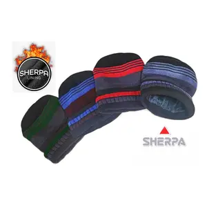 3 & 6 Pack Sherpa-Lined Fashion Beanie Hats