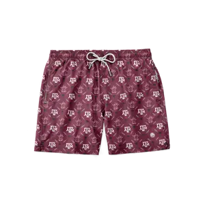 Texas A&M Aggies Men’s Palm Set Trunks Short Trouser