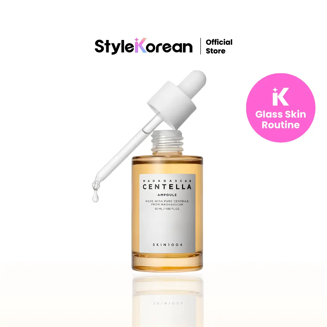 [SKIN1004] Madagascar Centella Ampoule 55ml, Signature Ampoule, Watery texture and Non-sticky, Soothing, Caming, Korean Skin Care, Viral  Madagascar Centella Ampoule