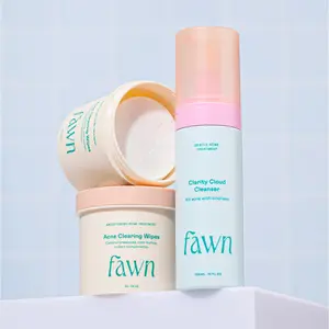 Fresh Face Duo - Clarity Cloud Cleanser & Acne Cleansing Wipes - 2-Pack