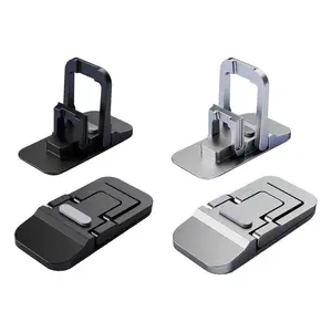 2Pcs Mini Laptop Stand Laptop Stand Lightweight  Self Sticky Foldable Anti Slip Invisible Computer Stand Computer Keyboard Stand
