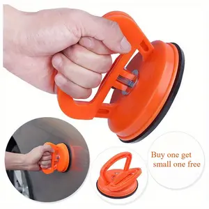 New Upgraded Car Dent Repair Tool - Suitable for Door Panels and Metal Bodies, No Damage to Paint Vehicle Double-pack of large and small sizes, strong dent puller tool suction cup hook