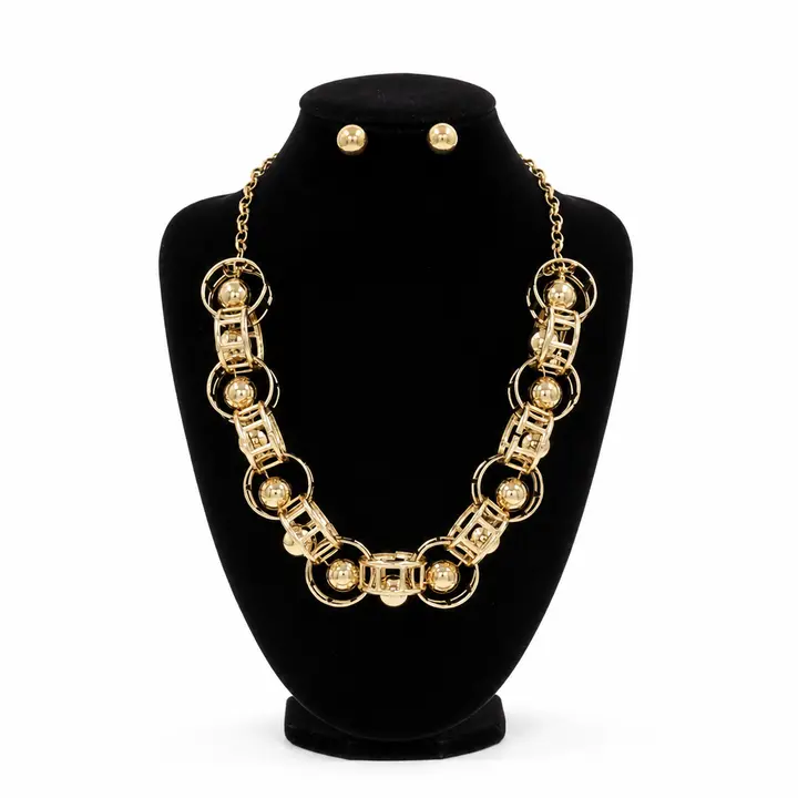 Social Circle- Statement Necklace