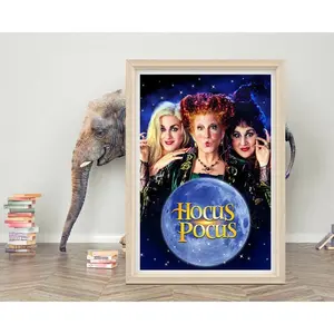 Hocus Pocus Movie Poster Wall Art