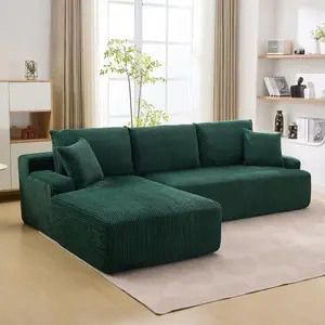 Sofa Modular sofa lounge chair, modular combination sofa shaped corduroy sofa deep seat, living room soft cushion sofa, no need for assembly couch for living room  Couch  sofa living room  boneless couches  sectional couch  furniture living room  couches
