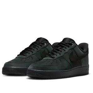 Nike Air Force 1 Low '07 WB Triple Black Nubuck Men's CJ9179-001 New