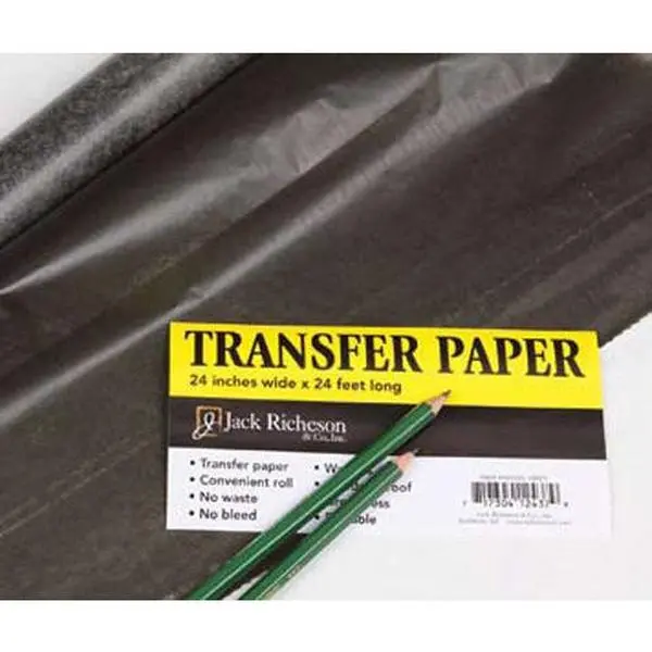 Jack Richeson Transfer Paper Roll 24 Inches Wide x 24 Feet Long - Transfer Paper for Home & DIY Projects