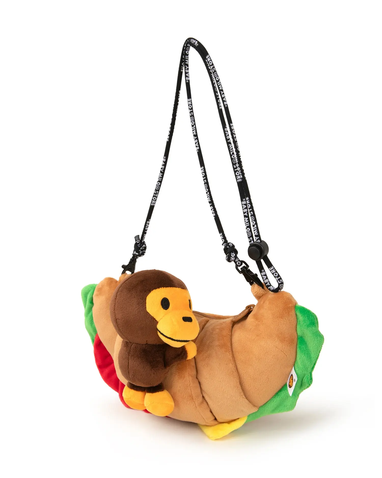 *BABY MILO STORE BY* A BATHING APE Women's Plush Crossbody Bag