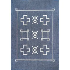 Hillary Geometric Tribal Indoor/Outdoor Area Rug