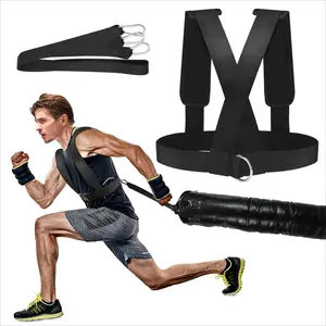 High-Intensity Training Resistance Pulling Straps, Fitness Resistance Bands, Athletic Training Ropes for Soccer, Track and Field, Strength, Speed, and Endurance Training - Fitness Equipment Accessories.