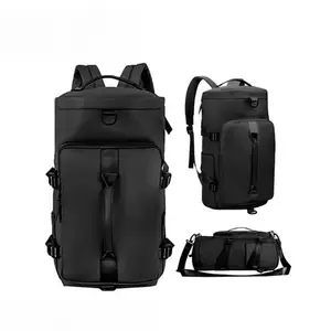 Large Capacity Gym Bag with Wet-Dry Compartment - Lightweight Multi-Functional Travel Duffel, Sports Backpack & Luggage Tote