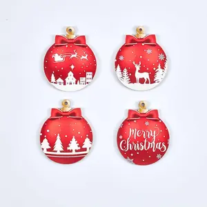 Christmas Wooden Signboard Ornaments Decor Ornaments holiday christmas decoration