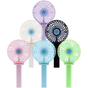 Mini Portable Rechargeable Fan - USB Pocket Size Air Cooler with Battery - Perfect for Travel, Outdoors & Home Use - Stay Cool Anywhere!