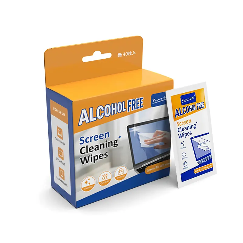 Streak-Free Screen Cleaning Wipes – Safe Electronic Wipes for Monitors & Laptops