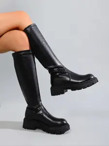 Women's Over-The-Knee High-Heeled Boots, Fall & Winter New Arrival, Versatile Design, Comfortable Thick Rubber Sole, Stylish Knight Boots