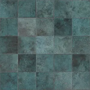 Bali Blue Turquoise 6x6 Bright Porcelain Tile