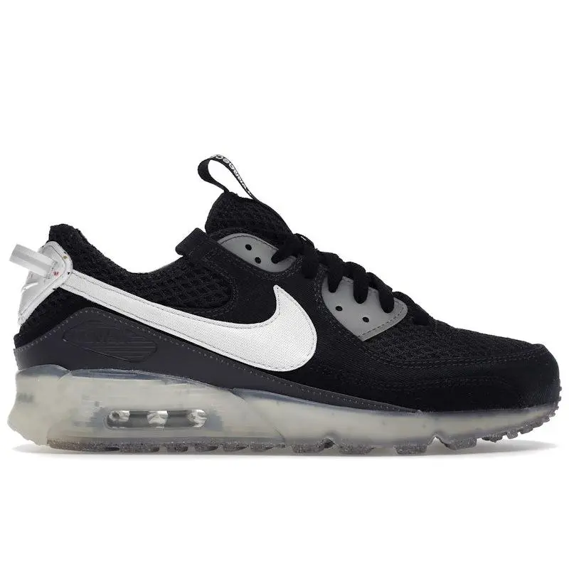 Nike Men's Air Max 90 Terrascape Crater Foam Black White Running Shoes, from StockX