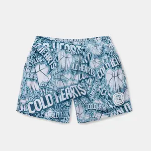 Overtime Elite Cold Hearts Collage Shorts Polyester Mesh