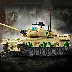 956PCS Type 15 Light Tank Model Toys Building Blocks Sets Military Armored Car 360 ° Rotating Turret Bricks Toys Collection Gifts For Kids Model Kit